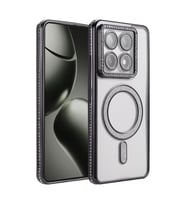 Xiaomi Mi 14t Pro Joke Simli Magneticsafe Kılıf - Siyah