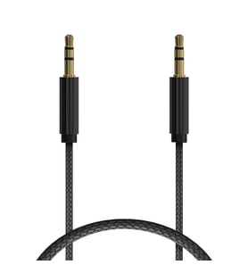 Woyax by Deji Aux to Aux 3.5mm Ses Kablosu Örgülü 1.2M