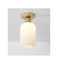 MYLİGHTS PLOFONYER TAVAN AVİZE OPAL CAM AVİZE MODER SPOR AVİZE 14cm