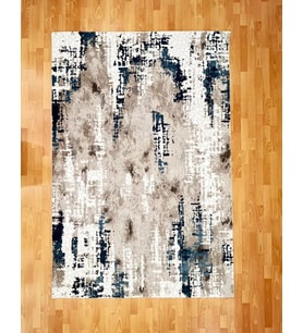 Karmaşık Geometrik Dokulu 160 X 230 Yün Halı