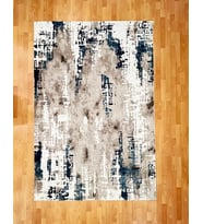 Karmaşık Geometrik Dokulu 160 X 230 Yün Halı