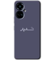 Tecno Camon 19 Pro Kılıf HD Desen Baskılı Kılıf - Sigara Zararlıdır