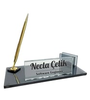Kişiye Özel Uv Baskılı Premium Kristal Masa İsimliği Henüz Yorum Yazılm