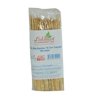 Şiş Bambu Şişleri 15 Cm Takribi 100 Adet 1 Paket