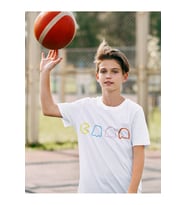 Unisex Sade Pacman Baskılı Oyun Çocuk Tişört (1-12 Yaş)