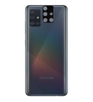 Galaxy A51 Zore 3D Kamera Camı (Siyah)
