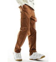 Nike Club Chino Woven Trousers Canvas Cargo Brown Dokuma Canvas Kargo Cepli Pantalon Kahverengi