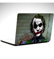 Joker Ben Monster Değilim Laptop Sticker 17 inch (39X27CM)