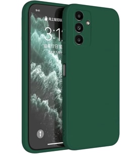 Galaxy S23 FE Kılıf First Silikon - Koyu Yeşil
