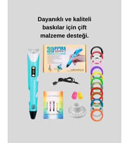 Mulvxkrg Krg02 Profesyonel Ve Hobi İçin 3D Modelleme Kalemi (Mulvix)