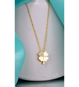 YONCA 925 AYAR SWAROVSKİ TAŞLI KOLYE