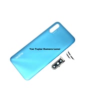 Oppo Realme C3İ Kasa Arka PİL Batarya Kapağı MAVİ