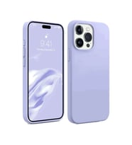 İphone 15 Pro Kılıf First Silikon - Lila
