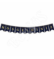 Hoşgeldiniz Banner Lacivert