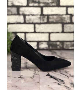Ghattix B04 Stiletto Topuklu Zarif Şık Kadın Ayakkabı