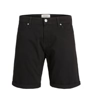 JACK JONES Erkek Günlük Pamuklu Şort 12288485 (Siyah)