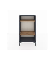 Arges Komodin 2 Raflı 60x30x106 Antrasit-Çam