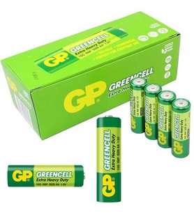 GP 15G-2S4 Greencell R6P 40 Lı AA Kalem Pil