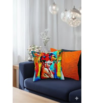 Tekli Kırlent Kılıfı , Dekoratif Kırlent , Şık Tasarımlı Kırlent, Showroom Kırlent (Çok Renkli)