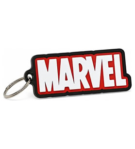 Marvel Yazılı Anahtarlık Sert Plastik Çizgi Roman Temalı Anahtarlık Dayanıklı Metal Halkalı Aksesuar