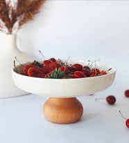 Sunumluk, meyvelik, kurabiyelik, ayaklı sunumluk, porselen sunum, sunum tabağı