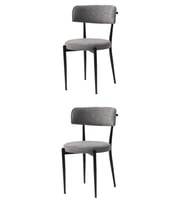 Gözde Sandalye Metal 2 Li Set Cafe,Restaurant,Mutfak,Salon,Yemek Odası Sandalyesi