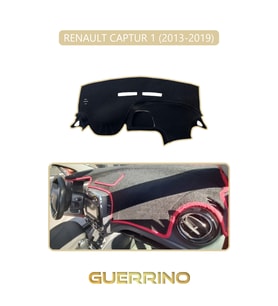 RENAULT CAPTUR 1 (2013-2019)TORPİDO KORUMA HALISI BEJ KENAR