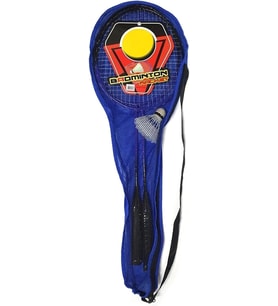 Çantalı Badminton 2 Adet Raketi İle 3 Adet Topu Çantalı Badminton Seti