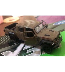 Oyuncak Metal Model Jeep 1 / 36 Çek Bırak Yeşil Rubicon Gladiatör