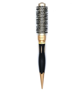 Yyb 25mm Nano Teknoloji Seramik + İyonik Termal Fön Saç Fırçası Profesyonel Seri 1. Kalite (Siyah)