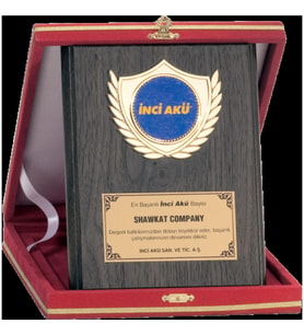 ODAK KUPA - Ahşap Plaketler - PL-009 B - 15x20 cm