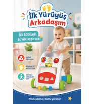 İlk Yürüyüş Arkadaşım - İlk Arabam - Bebek İlk Adım - Yürüme Desteği - İlk Yürüme Arabası