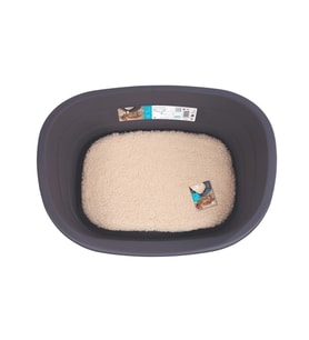 M-Pets Java Plastik Köpek Yatağı+minder (M)