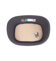 M-Pets Java Plastik Köpek Yatağı+minder (M)