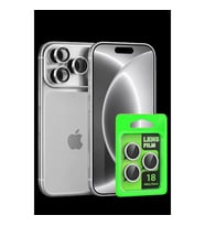 Newface Apple İphone 18 Pro Max Raze Metal Kamera Lens - Gümüş