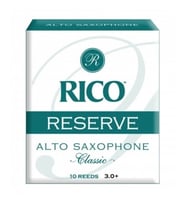D'Addario RJR10305 Rico Reserve Alto Saksafon Kamışı No: 3.0+ (Profesyonel) - 10'lu Paket  Ara Sertlik ve Hassas Kontrol Kabiliyeti