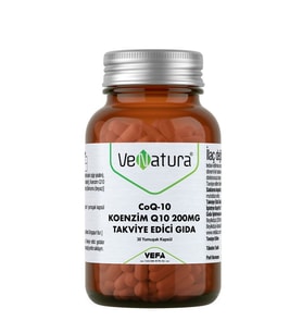 Venatura CoQ-10 Koenzim Q10 200mg 30 Kapsül