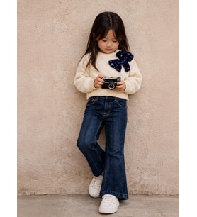 Civil Girls Lola 2-5 Yaş Pantolon - Mavi