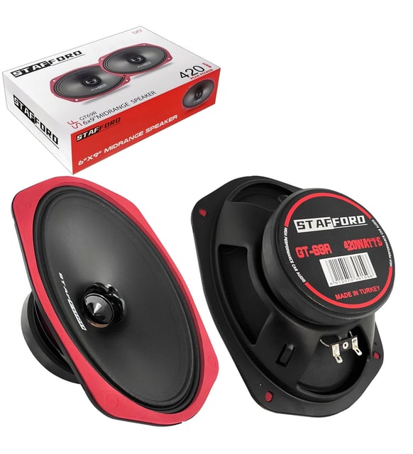 Staf Ford Gt-69r Oto Midrange Oval 6x9 İnç 420 Watt 2 Adet