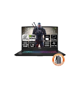 MSI Msı Katana 17 Hx ıntel Core I7 14650HX 48GB 1tb SSD RTX5060 8gb Freedos 17.3" Qhd 240Hz Taşınabilir Bilgisayar B14WFK-216XTR-A11