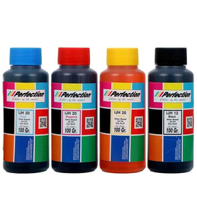 PERFECTİON HP Uyumlu HP Smart Tank 580 530 520 585 4 Renk Mürekkep Dolum Seti 4 x 100 gr. (Çok Renkli)