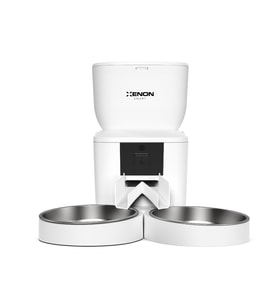 Xenon Smart Akıllı Mama Kabı Çift Kaseli Beyaz