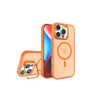 Joko İphone 16 Pro Flet Lens Magsafe Kapak - Turuncu
