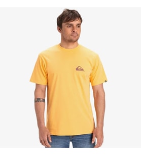 Quiksilver EV MINI LOGO SS Sarı Erkek T-Shirt EQYZT08042-NGR0