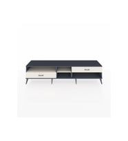 Hyperion TV Ünitesi 2 Raflı 2 Çekmeceli  220x44x51 Antrasit-Aytaşı