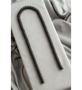 Hematit Doğal Taş Mat Siyah Daire Kesim 8x3mm Dizi [AA]