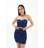 Zebra Desen Etek - SaksMavisi