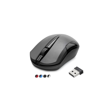 Kablosuz Mouse 2.4 GHz 1600 DPI Siyah HDX3407