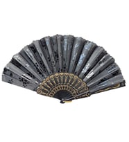 Plastik Kumaş Yelpaze 12 li OB-022