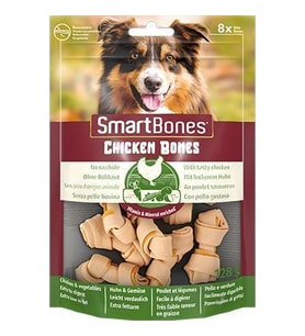 Smart Bones Tavuklu Düğüm Köpek Ödül Kemiği Mini 8 Adet 128 Gr